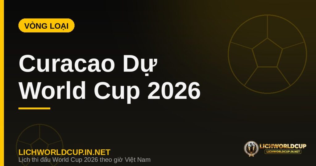 Curacao - quốc gia nhỏ nhất dự World Cup 2026