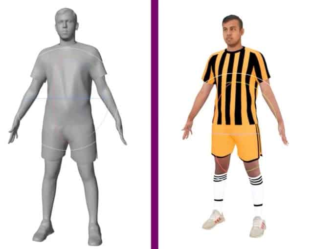 FIFA ÁP DỤNG CÔNG NGHỆ AI TẠO AVATAR 3D CHO 1.248 CẦU THỦ